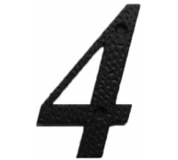 Цифра "4" чёрная