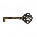 Ключ тип 1 (34 мм) матовая латунь с патиной.