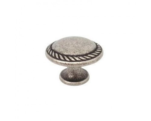 Ручка - кнопка тип 7 серебро (30-25)