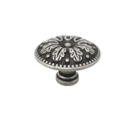 Ручка - кнопка тип 1 серебро (31-25)